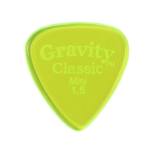 GRAVITY GUITAR PICKS ピック クラシック・ミニ  ［1.5mm, Fluores...