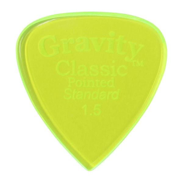 GRAVITY GUITAR PICKS ピック クラシック・ポインテッド・スタンダード ［1.5m...