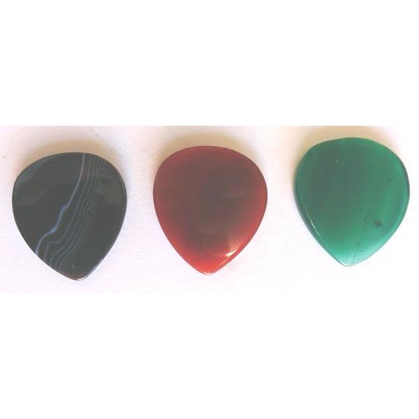 PICKBOY 高級 ストーン　ピック　GP-ST-2　BL,BR,GR