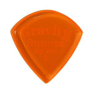 GRAVITY GUITAR PICKS ピック　サンライズ　ビッグミニ　［3.0mm, Orange］　高級｜pick-store