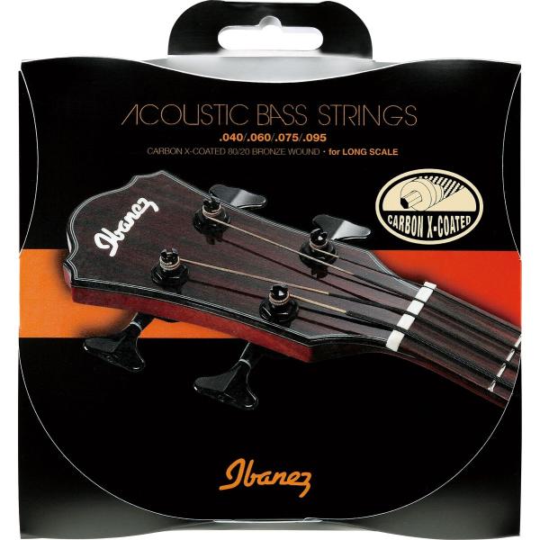 Ibanez アイバニーズ 4弦 アコースティック・ベース用カーボン・コーティング弦　IABS4XC