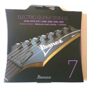 Ibanez アイバニーズ 7弦 エレキギター弦　レギュラーライト IEGS71｜pick-store