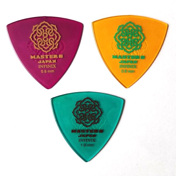 MASTER 8　ピック インフィニックス ハードポリッシュ ラバーグリップ　トライアングル　IFH...