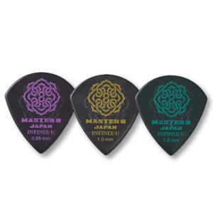 MASTER 8　ピック INFINIX-U Hard Polish + Hard Grip ジャズ...