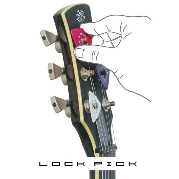 LOCKPICK ギターヘッド（ペグポスト）装着可能ピック