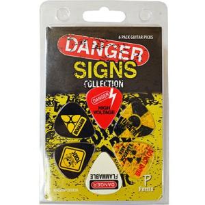 Perri's ピック 6PICKS DANGER SIGNS　6枚セット｜pick-store