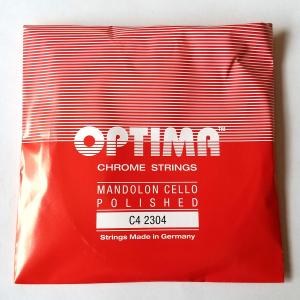 [OPTIMA]オプティマ　マンドロンチェロ弦 レッド　C4弦　バラ弦　2本入り｜pick-store