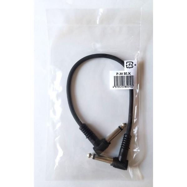 TECH パッチコード P-30 BLK ブラック