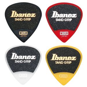 Ibanez アイバニーズ ピック PA16MSG　ショート・ティアドロップ　サンドグリップ　MEDIUM