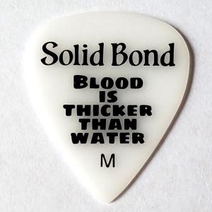 Solid Bond　ピック PD3-WHM ティアドロップ　ホワイト　ミディアム｜pick-store