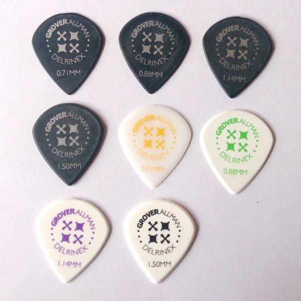 グローバーオールマン　ピック　Delrinex　ジャズ