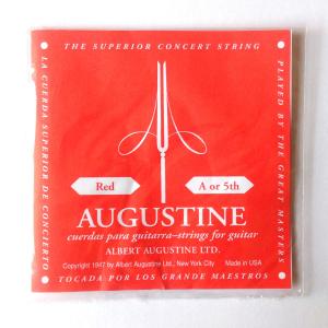 Augustine[オーガスチン]クラシックギター弦　レッド　5弦｜pick-store