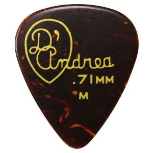 D'Andrea USA ピック RG351 GAUGED TORTOISE SHELL CELLULOID