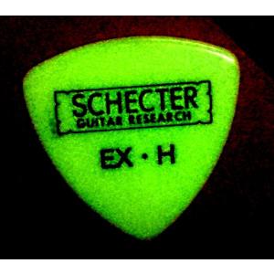 SCHECTER ピック ルミナス JAZZ型 蓄光の詳細画像2
