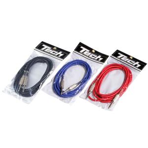 ギターシールド ギターケーブル 3m S/L型 6.35mm ギター ベース