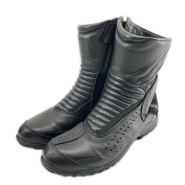 KUSHITANI クシタニ ツーリングブーツ ネオブーツ バイク用 メッシュ ブラック 26.5c...