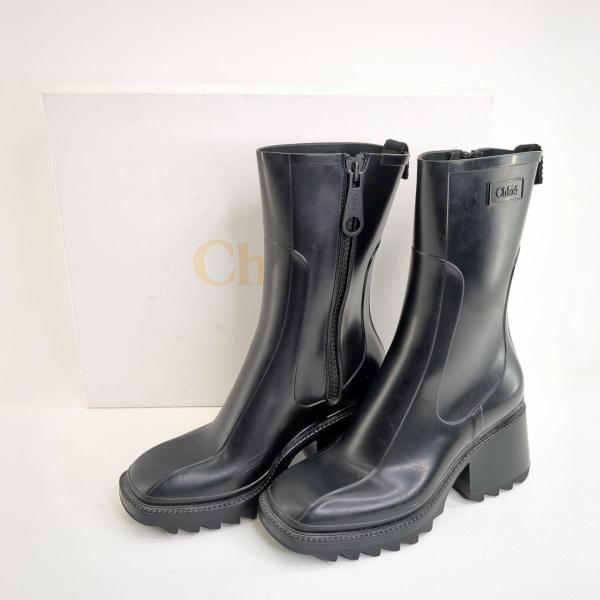 クロエ　Chloe BETTY  BOOTS CHC19W239G800138W サイズ38 ラバー...