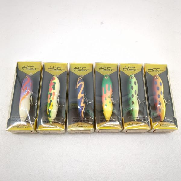 【未使用】 SMITH スミス ルアー ハトリーズクラッシック グルーブビーン 各カラー6個セット◆...
