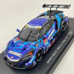 【中古】 エブロ 1/43 スーパーGT GT500 2017 レイブリック NSX-GT No.100 45515 ミニカー RAYBRIG ホンダ HONDA SUPER GT ◆2003