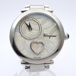 保証付 サルヴァトーレ フェラガモ クオーレ FE2060016 クォーツ レディース 腕時計 Salvatore Ferragamo CUORE ◆2004