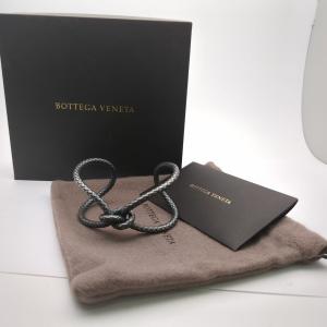 BOTTEGA VENETA ボッテガヴェネタ バングル イントレチャート SILVER925 シルバー 約48.52g  ◆3105/高林店 T