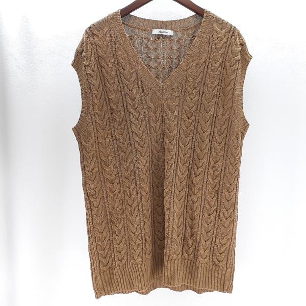 マックスマーラ サマーニット レディース リネン100％ サイズM 165/88A MaxMara ...