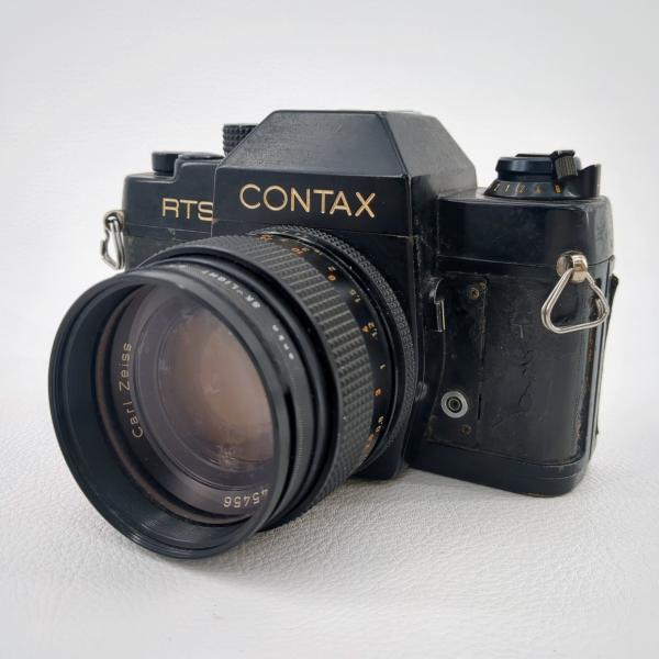 現状渡】 YASHICA CONTAX RTS  一眼レフ フィルムカメラ Planar 1.4/5...