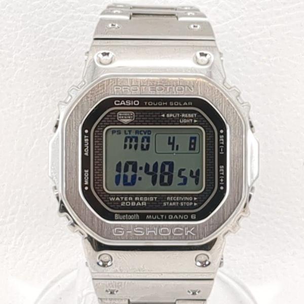 保証付 カシオ G-SHOCK フルメタル GMW-B5000 ソーラー充電 電波時計 メンズ 腕時...