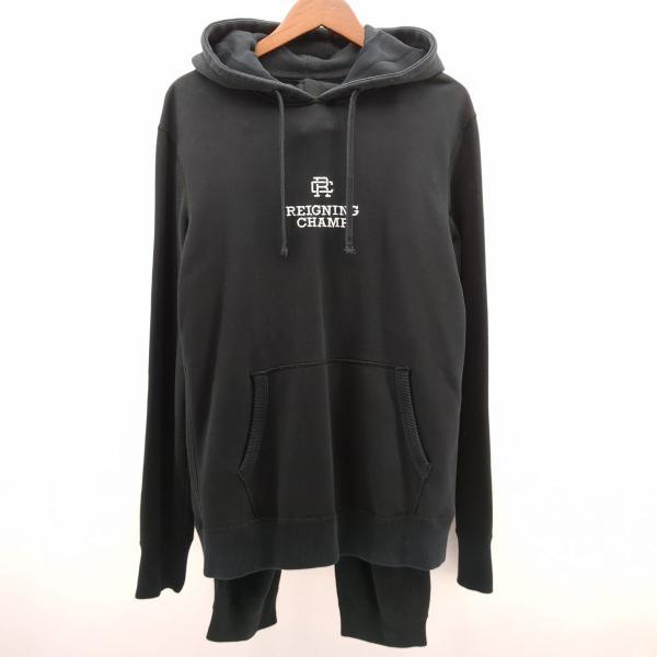 レイニングチャンプ スウェット セットアップ ブラック SIZE M フーディー REIGNING ...