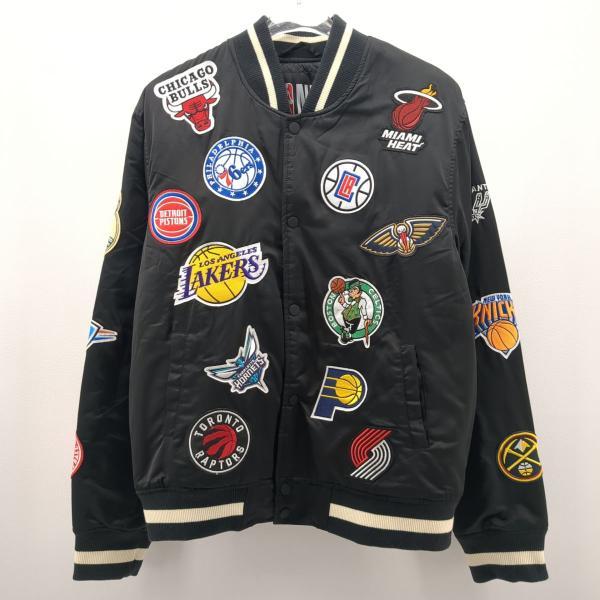未使用品 NBA スタジャン ブラック SIZE L  チームワッペン   ◆2006