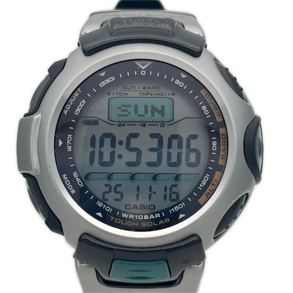保証付 CASIO PROTREK カシオ プロトレック 腕時計 PRG-50 ソーラー電池 デジタ...
