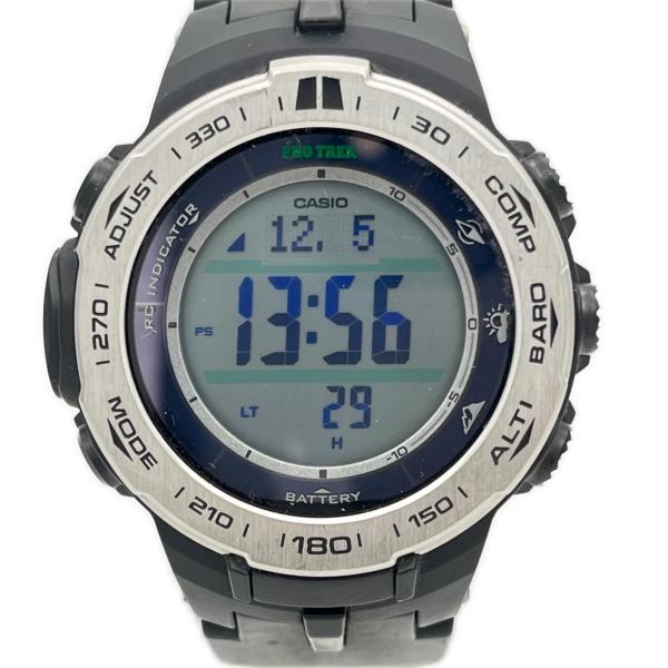 保証付 CASIO PRO TREK カシオ プロトレック 腕時計 PRW-3100 ソーラー電池 ...