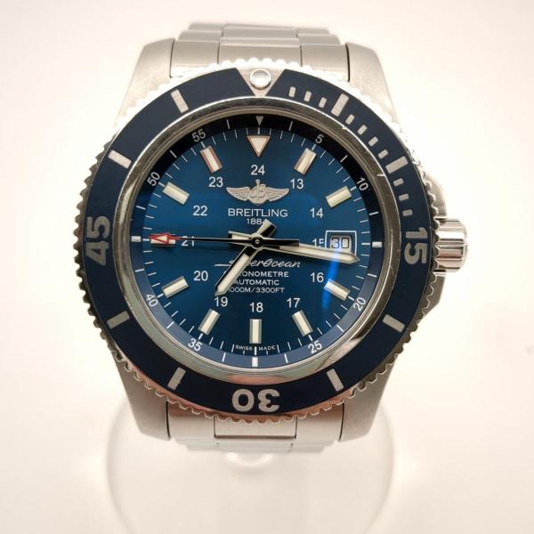 保証付 BREITLING A17392 D8/CA09 SUPEROCEAN 2 ステンレススチー...