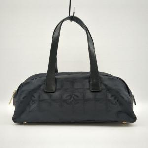 CHANEL □□ シャネル ニュートラベルライン ミニボストンバッグ 