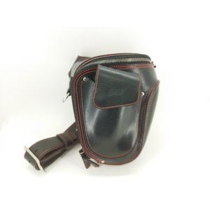 【美品】HYOD× GAHO LEATHER HIP BAG-TYPE-C ヒョウドウ  レザーヒップバッグ バイク用品 ライダース◆3110/フィールドギア浜松宮竹店｜pickupjapan