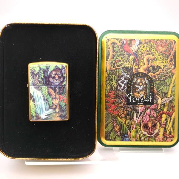 未使用 ZIPPO MYSTERIES OF THE FOREST 1995年コレクション ジッポ ...