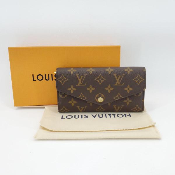 ルイヴィトン　長財布　ポルトフォイユサラ　モノグラム　M62236　LOUIS VUITTON　中古...