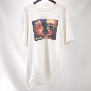 シュプリーム 半袖Tシャツ メンズ サイズ L ホワイト Supreme 23SS Eyewear Tee 古着 中古 ◆2009