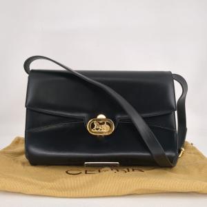 ★ セリーヌ ショルダーバッグ レザー ブラック ヴィンテージ CELINE レディース 中古 ◆3114/高洲店