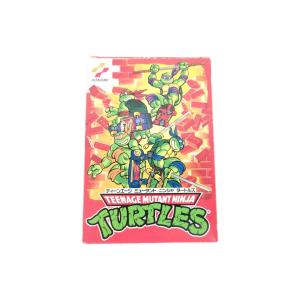 ★ ファミコンソフト ティーンエージミュータントニンジャタートルズ KONAMI 箱説付 FC TMNT レトロゲーム 中古 ◆3114/高洲店