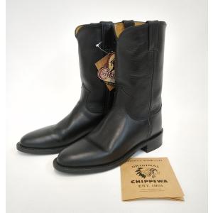 CHIPPEWA(チペワ) 1901W67 (10インチローパー プレーントゥ・エンジニアブーツ) レディース Black SIZE 23cm 未使用品   ◆3115/登呂店｜pickupjapan