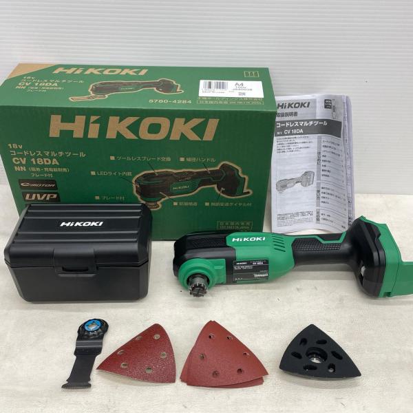 【未使用】 HiKOKI CV18DA NN 18V コードレスマルチツール  本体のみ ハイコーキ...