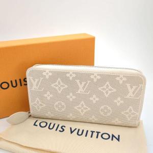 ルイ・ヴィトン 長財布 マヒナ ベージュ M83029 箱・布袋付 LOUIS VUITTON 中古 ◆2015