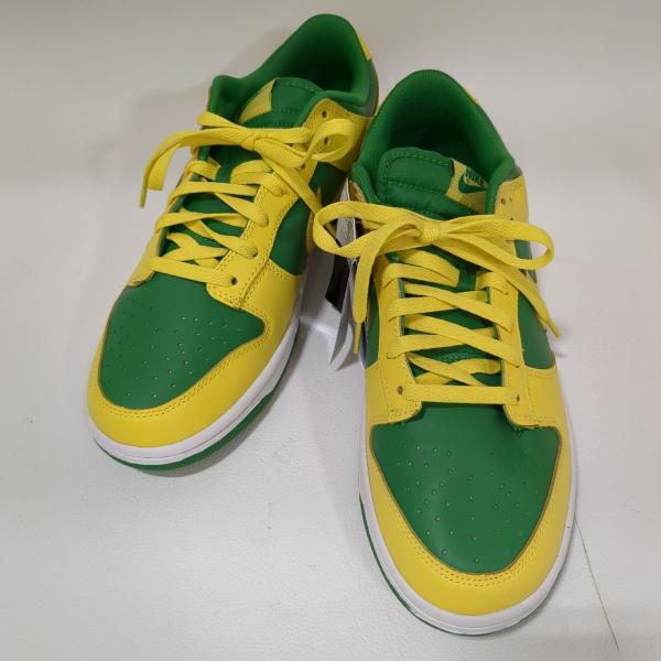 NIKE Dunk Low Reverse Brazil DV0833-300 グリーン×イエロー ...