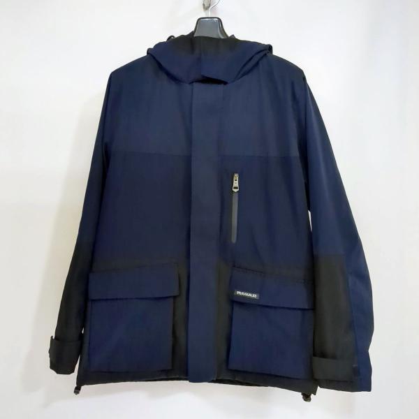 ウノ ピゥ ウノ ウグァーレ トレ リラックス　ナイロンパーカー　SIZE 46　紺色　1piu1u...