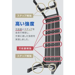 洗車台 脚立 幅100cm 耐荷重150kg ...の詳細画像4