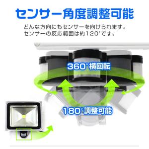 LED投光器 人感 30W 300W相当 人感...の詳細画像4