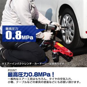 オイル式 エアーコンプレッサー 100V エア...の詳細画像3