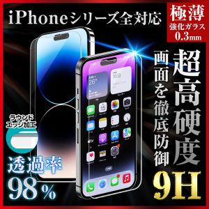 iPhone 保護フィルム ガラスフィルム iPhone14 pro max Plus 13 12 11 mini iPhone8 SE2 SE XR XS X 7 6 アイフォン 硬度9H 強化ガラス 指紋防止 高透明
