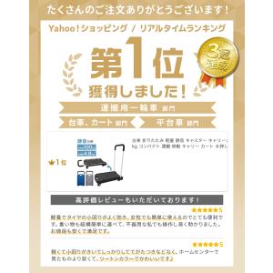 台車 折りたたみ 軽量 静音 キャスター キャ...の詳細画像1